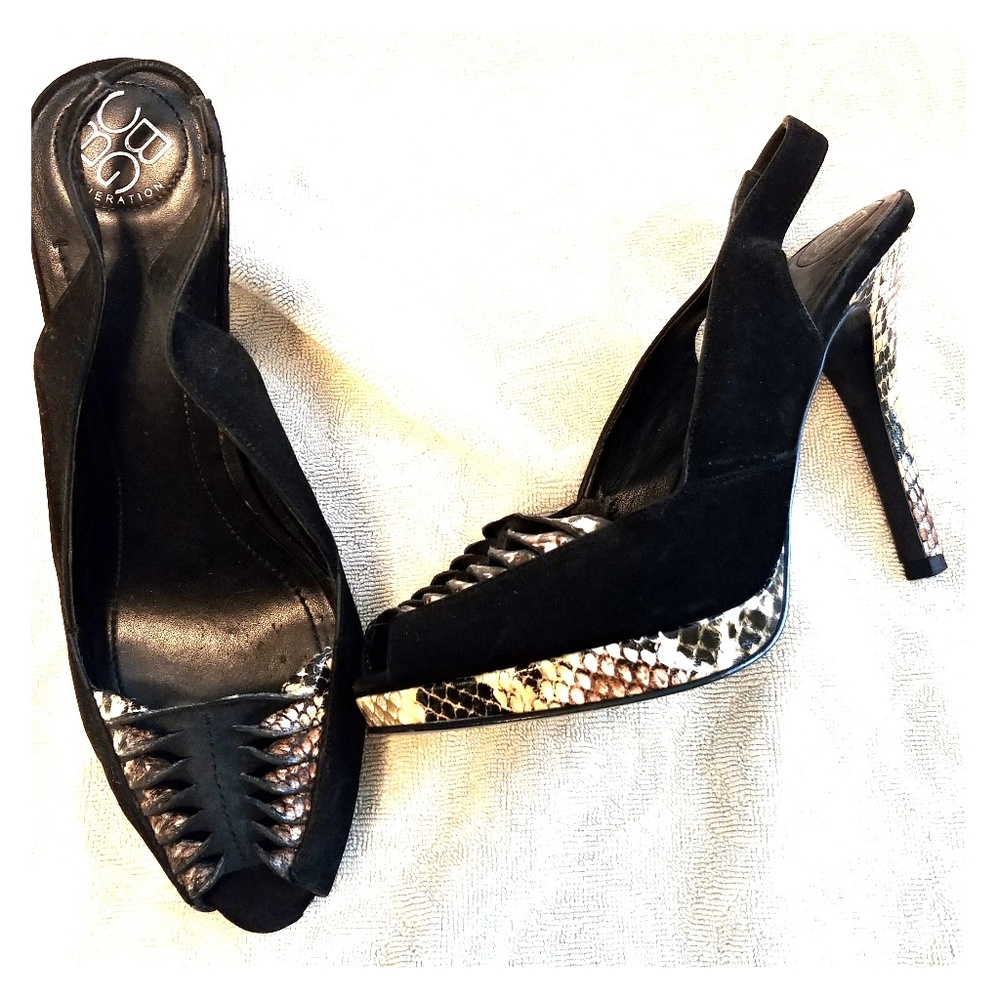 BCBG Slingback Stilettos